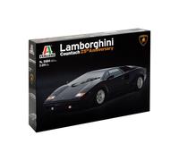 ITALERI ITA3684 Lamborghini Countries Motif Model kit, Gray,Orange,Silver,White, Mittel