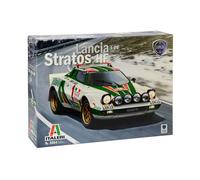 1:24 ITALERI Lancia Stratos Hf Alitalia Winner Rally Montecarlo 1977 Kit IT3654