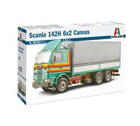 Italeri 90762 Scania 142H 6x2 Canvas, 1:24 Scale, Plastic Model Kit/Model Assembly