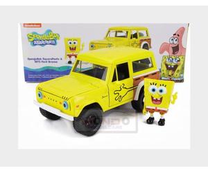1:24 JADA Ford Usa Bronco With Squarepants Spongebob Figure 1973 253255081-35467