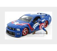Jada Diecast Marvel Avengers - Captain America 1972 Pontiac Firebird - 1:32