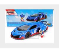 Sonic The Hedgehog Figure Lamborgini Veneno 1:24 Scale Jada 35433