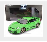 1:24 JADA Porsche 911 997 Gt3 Rs Coupe 2007 Fast & Furious Green 253203092-34919