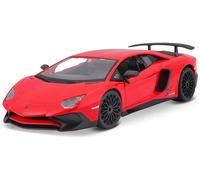 Bburago B18-21079 1:24 Scale A Lamborghini Aventador Die-Cast Model, Red