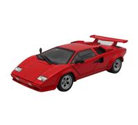 Willie Lamborghini Countertop Mini Car 1/24 COUNTACH LP5000S 1988 (Black) [Parallel Import Goods]