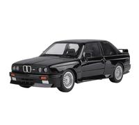 1:24 M3 E30 IM Alloy Die-cast Car Model - Classic GT Sports Car Figurine For Collectors(Black)