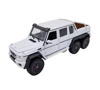 Mercedes G Wagon AMG Black Class G 63 6x6 Welly 1:24 Diecast Scale Model 24061