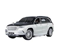 1:24 Mercedes Maybach GLS600 Alloy Die-casting Car Model Simulation Sound And Light Collection Boys Simulation Vehicle Playset(White)