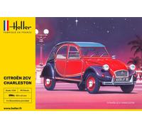 Heller 1:24 scale model kit - Citroen 2 CV Charleston HEL80766