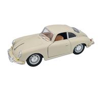 1:24 Porsche 356B Coupe by Bburago in Ivory 18-22079I Model Car