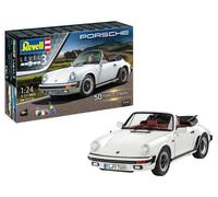 Revell Gift Set 05646 Porsche 911 G-Model Cabrio 50th Anniversary 1:24 Scale Unbuilt Plastic Model Kit With Accessories