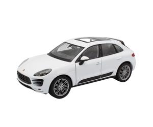 1:24 Porsche Mecan Turbo by Welly in white 24047W Model Car