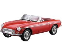 1/24 scale 1968 BLMC MGB MG-B Roadster Convertible model kit by Aoshima