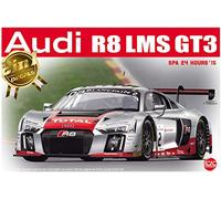 1:24 scale 2015 Spa Audi R8 GT3 1:24th scale model kit by Platz/NuNu. Officially Licenced by Audi.