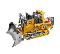 1:24 Scale Alloy Remote Control Loader - 9-Channel 2.4G Wireless Construction Vehicle with One-Button Light & Sound Effects, All-Terrain RC Truck (Style E)