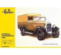 Heller 1:24 scale model kit - Citroen C4 Fourgonnette 1928 HEL80703