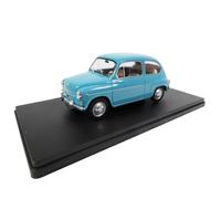1/24 scale collectible model car compatible with Fiat 600D 1961 - P001