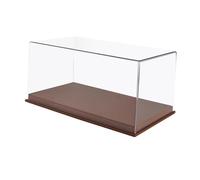 1:24 Scale Diecast Car Display Case Decorative for Toy Cars Model Collectors Brown