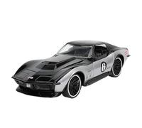 1:24 Scale For Corvette Stingray ZL1 1969 Antique Classic Model Finished Miniature Vehicle Collection Display Simulation Vehicle Playset(Grey)