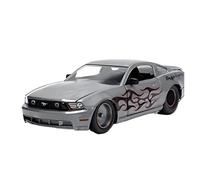 1:24 Scale For Ford Shelby GT500 1967 Antique Classic Model Finished Car Model Party Scene Ornaments Simulation Vehicle Playset(Gray 2)