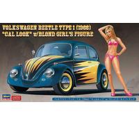 1:24 Scale Hasegawa Volkswagen Beetle Type 1 ’66 CAL LOOK with girl Model Kit