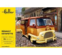 1:24 Scale Heller Renault Estafette Boulangerie Van - Classic Renault - 80743