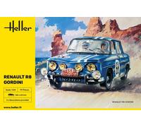 1:24 Scale Heller Renault R8 Gordini Car Model Kit - Classic Renault - 80700