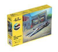 1:24 Scale Heller STARTER KIT Car Transporter Trailer Model Kit