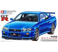 1:24 Scale Nissan Skyline R34 GTR VSpec Model Kit - JDM