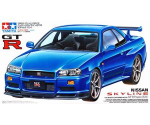 1:24 Scale Nissan Skyline R34 GTR VSpec Model Kit - JDM