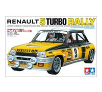 1:24 Scale Tamiya Renault 5 Turbo Rally Plastic Kit Model Car 24027