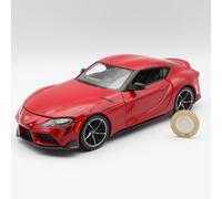 1:24 Toyota Supra GR by Maisto in Red 32917 Model Car