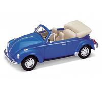 1:24 VW Beetle Cabriolet by Welly in Blue 22091B