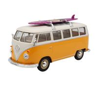VW T1 Camper Blue Surfer Bus 1963 Surf Split 1:24 Diecast Model 22095SB Welly