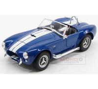 1:24 WELLY Ac Cobra Shelby Cobra 427 Spider 1965 Blue Met White WE24002BL Model