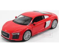 Welly Audi R8 V10, rot Maßstab: 1:24 - Metall / Kunststoff - Fertigmodell
