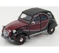 Citroen 2CV Yellow Charleston 1982 Welly Diecast Detailed Model G LGB 1:24 Scale