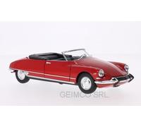 1:24 Welly Citroen DS 19 Cabriolet Red Open WE22506CR Model
