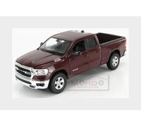 1:24 Welly Dodge Ram 1500 Double Cabine Pick-Up 2019 Bordeaux WE24104MR Model