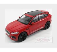 1:24 Welly Jaguar F-Pace Suv 2016 Red Black WE24070R Model
