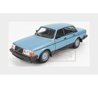 1:24 WELLY Volvo 240 Gl 1986 Light Blue Met WE24102B Model