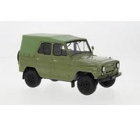 1:24 WHITEBOX Uaz 469 1975 Dark Green Military WB124263 Model