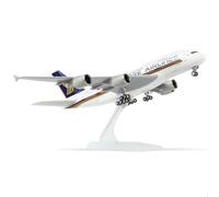 1/240 A380 Model Airplane for Etihad Model Airplanes with Stand (12 Inch Length) Pre-assembled Model Kit for Adults - Creative Gifts from the Aviation Industry