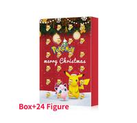 (1) 24Pcs Pokemon 2025 Advent Calendar 24 Days Xmas Countdown Gifts