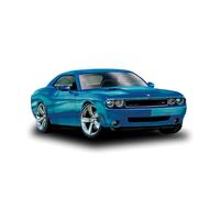 AMT AMT1117M 1/25 2009 Dodge Challenger R/T kit, Model Building Accessories, Mehrfarbig