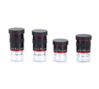 1.25 68 FMC Ultra Wide Ocular Kit of 68 Degrees for Telescope, Images and Expansive Views for Luna and Stars Groups, 4 Pieces in 1.25 -inch Aluminum Cannon for Astronomy