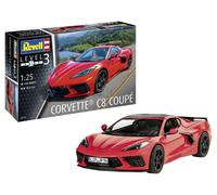 1/25 Corvette Stingray C8 Coupe Plastic Model Kit Revell 07714