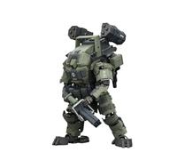 1/25 Detachable Action Figure with Articulated Joints, Vintage Military Mecha Style Model, Modular Design, Desk Display & Simulation Figure, Gift for Adult Collectors (Iron Curtain Strike)