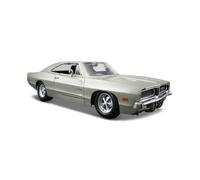 1:25 Dodge Charger RT by Maisto in Silver Sand 31256 Model Car