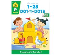 1-25 Dot-To-Dot: Preschool (A Get Ready Book Ages 3-5)